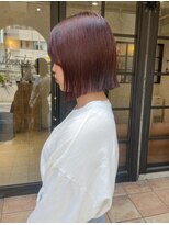 リベルテ(Liberte)&nbsp;《Liberte》ボブ/切りっぱなしボブ/ピンク