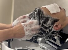 人気メニュー『ヘッドスパ』個室空間でゆったりと癒しの時間を◎