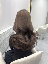 リル(lilu)&nbsp;オリーブベージュ×レイヤーカット