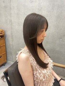 カフカヘア 吉祥寺店(kafka hair) ふわふわオリーブベージュ/イルミナカラー