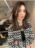 20代30代人気レイヤーカット韓国ヘアーワンホンヘアレイヤーボブ