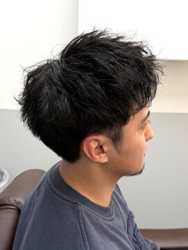 ノイセル(Noisyle) MEN’S HAIR/波巻きツイストスパイラル/リバースセンターパートO