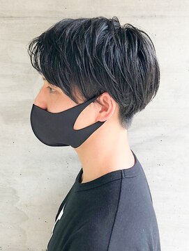 デネブ(Deneb) ツーブロック×刈り上げマッシュ◎黒髪好印象ナチュラル