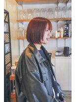 チックタック モーガン エアライン(TICK-TOCK MORGAN airline) 【MORGAN】ボルドーカラー/ショートボブ