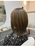 《梅雨に負けない♪》ミディアムボブ