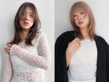 ファルファラ(farfara)の写真/似合わせレイヤーカット&ブリーチなし透明感カラー,実力派Stylistがあなたの魅力を引き出すデザイン提案！