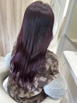 ベル サウス(BHEL south)&nbsp;津市ロングレイヤーカットハッシュカット透明感カラー重めロング