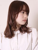 ヨファヘアー 岡本店(YOFA hair) 似合わせカット20代30代40代ワンホンレイヤーセミロング0606