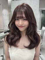 ウィクシーミミ 栄矢場町店(wixy mimi) 赤みブラウン