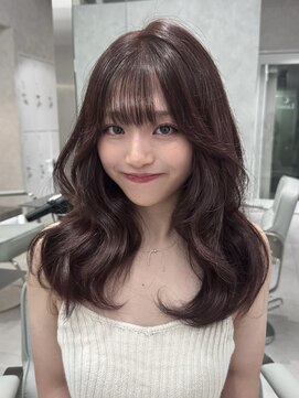 ウィクシーミミ 栄矢場町店(wixy mimi) 赤みブラウン