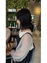 ロロネー 池田(Lolonois)&nbsp;ストレート×切りっぱなしボブ
