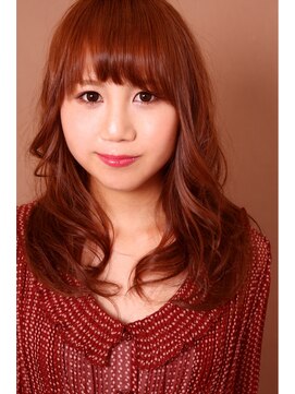 ヘアーメイク ダブル(HAIR MAKE double) うるつやゆる甘セミディ