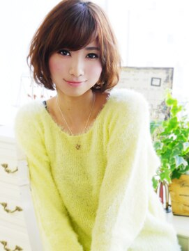 ヘア ジュレ ドゥ(hair jurer deux) 【ヘアジュレドゥ 花井】 ピュア可愛いショートボブ