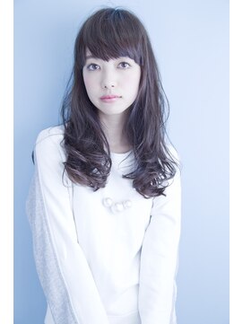 アミィヘアー(Ami Hair) 朝のお手入れ簡単ロング×ナチュラルブラック