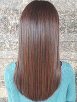 ヘアー カフナ 京急蒲田店(hair kahuna)&nbsp;グレイカラー☆艶髪ロングストレート