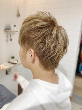 ルルカ ヘアサロン(LuLuca Hair Salon) LuLucaお客様☆スナップ  メンズハイトーンカラー