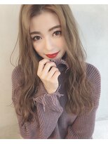 インビテーション(invitation) 【invitation】#センターパート#ミルクティーブラウン