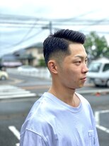 ニュー東京エクセレントヘアー 七三 フェードスタイル