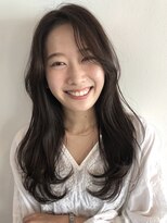 ヴェイン(VEIN)&nbsp;イメチェンヘアスタイル/フェミニンロング/ダークアッシュ