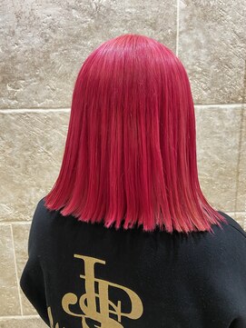 シャンティ 平岸店(Shanti) ○ビビットカラー/ショッキングピンク/派手髪　菅野裕太○