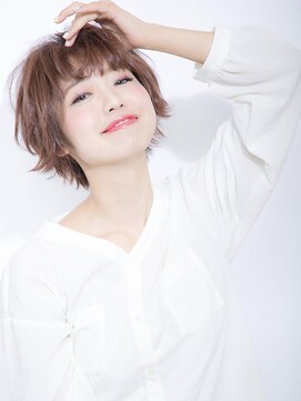 マイラ 銀座(myla) カシスブラウンショート涼しげヘア【Yamaki】