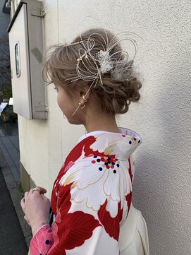 レル(lelu) kimono to hair by lelu