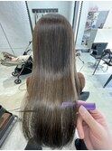 酸性縮毛矯正、艶ストレート、髪質改善ストレート