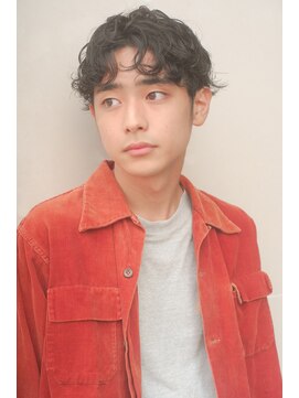 レジュアル(RESSUAL) かき上げヘア　ニュアンスマッシュ　サイドパート　ビジネス