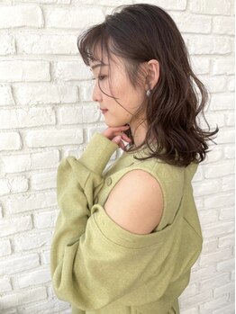 レンヌ 調布(Rennes)の写真/【調布駅6分☆】カット+オーガニックカラー+ナノバブル炭酸￥7500 最新の薬剤と設備でご案内☆