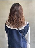【能田　花音】ロングパーマ