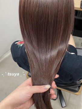 フォンズ(FONS) 暖色カラー＊チョコレートブラウン 学割 艶カラー　表参道
