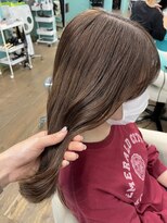 リーホリエ(Lee Horie) 【Rie】ブリーチなしマロンブラウン