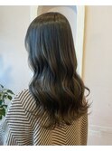 ブリーチなしダブルカラー☆オリーブグレージュ☆