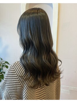ブランシェ JR勝川駅南口店(BRANCHE) ブリーチなしダブルカラー☆オリーブグレージュ☆