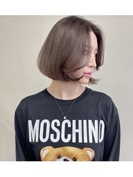 ナループロア ルームー(Nalu pu loa ROOMOO) ゆるまきタッセルカット/タッセルカット/タンバルモリ/韓国ボブ