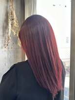 トゥーミー(to mee) 【ダブルカラー】ブリーチ無しで魅せるローズレッド♪【小松】