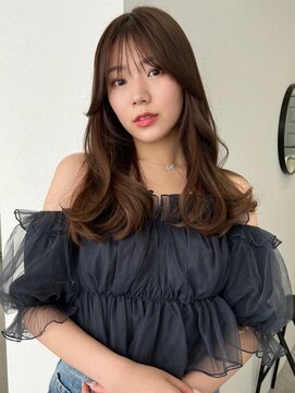 ソヨン 松本庄内店(SOYON) オリーブグレージュ×レイヤーロング