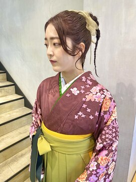 クリアーオブヘアー 池下店(clear OF HAIR) 卒業式hairset