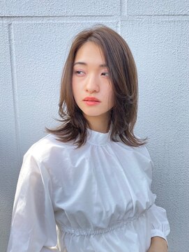 ヘアリゾート粋 トゥジュ 池袋東口店(tujuh) ナチュラルレイヤー/アッシュカラー