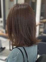 アトリエコア(Atelier Coa)&nbsp;髪質改善トリートメントミルクティーベージュカラーくびれヘア