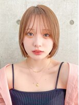 ロンドホットリップ 立川(Lond hot lip)&nbsp;【Nanatsu】切りっぱなしボブ/ボブ/髪質改善/縮毛矯正