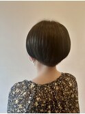 大人ショート／オリーブグレージュ