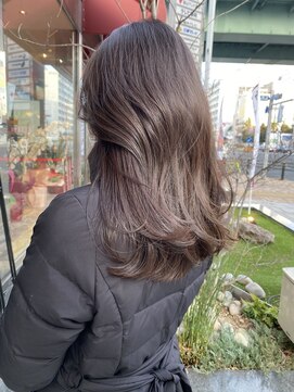 グロウウィング(GROWING) ラベンダーグレージュカラー