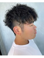 アコ(Aco)&nbsp;ツイストスパイラルパーマ/メンズパーマ/ツーブロック