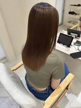 ジーナ 福岡藤崎(Zina) [Zina藤崎]髪質改善/こなれミディ/韓国ヘア/前髪/顔周り