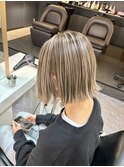 【BLend渋谷】髪質改善ハイライトカラー