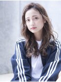 【Lloyd大宮】シナモングレージュ×ゆるふわロング