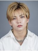 韓国ニュアンスパーマシャドウパーマワックスなしセンターパート