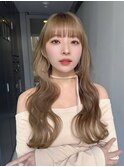前髪カットサイドバングワイドバングフルバング前髪おくれ毛