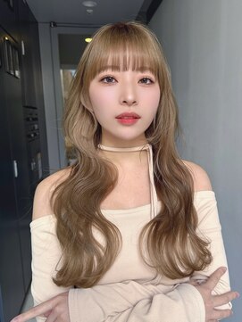 ミミバイカシュカシュ(mimi by cache cache) 前髪カットサイドバングワイドバングフルバング前髪おくれ毛